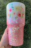 Sugar Doll Baby Pink Iridescent Glitter Mix - 1.75 oz Bottle Chunky to Fine/Pink Color Shift /Glitter Tumbler / DIY Ornaments / Gifts