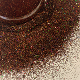CHOCOLATE HALO Fine Glitter / 1/96" /  Opaque Holographic / 2.25 oz Shaker Bottle / Geode / Nail Art/ Kids' Crafts