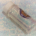 GOSSAMER WINGS Small Glitter Shards / Iridescent White / Color Shift, Aqua, Lavender, Rose / Snow Winter Scene Tumblers / Sun Catchers