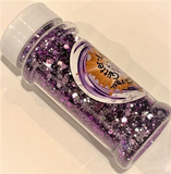 HOCUS POCUS Chameleon Chunky Mix OR Fine Glitter / Purple to Mint Color Shift  / Opaque / Tumblers / Geode Coasters / Resin Art