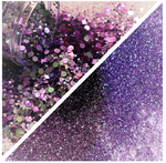 HOCUS POCUS Chameleon Chunky Mix OR Fine Glitter / Purple to Mint Color Shift  / Opaque / Tumblers / Geode Coasters / Resin Art