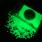 Glow-in-the-Dark Weed Leaf Glitter Shapes / Ivory to Green / 5mm Hemp Cannabis / Pot Leaves / Rave / Marijuana Weed / Ganja Sequins