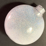 Whiteout - 2 oz. White Mirror Iridescent Fine Glitter - Geode Tumblers, Snow Scenes, Crafts, Ornaments!