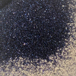 MIDNIGHT BLUE Extra-Fine Blue/Black Glitter / 2.25 oz Bottle / High Flash Opaque / Night Sky / Galaxy