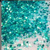 MERMAID MIST Fine Or Chunky Mix GLITTER / Iridescent Translucent / Beach Ocean / Vacation Memento / Teal Green / Resin Art