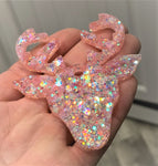 Sugar Doll Baby Pink Iridescent Glitter Mix - 1.75 oz Bottle Chunky to Fine/Pink Color Shift /Glitter Tumbler / DIY Ornaments / Gifts