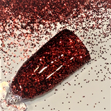 American Beauty Rose Glitter / Extra-Fine Or Chunky Mix / Superior Sparkle / Opaque Red / Fall Winter Sparkle/ Resin Art / Jewelry Crafts