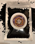 Black Bat Glitter Shapes / Parties / 5mm Nail Art / Craft for Kids
