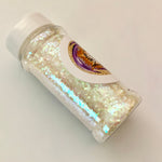 Opal Mist Cream Shift Chunky to Fine Glitter Mix / 2 oz. Translucent / Ocean Waves/ Storyboard / Snow Winter White