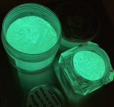 Glow-in-the-Dark White to Light Green /Phosphorescent Powder / Nail Art / Resin Jewelry