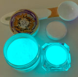Glow-in-the-Dark White to Light Aqua / Phosphorescent Powder / Nail Art / Resin Jewelry