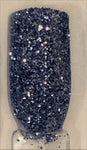 Ceylon Sapphire Ex-Fine Glitter / Beautiful Deep Blue-Gray / 2 oz Shaker Bottle