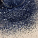 Ceylon Sapphire Ex-Fine Glitter / Beautiful Deep Blue-Gray / 2 oz Shaker Bottle