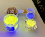 Glow-in-the-Dark Orange to Yellow Powder / Long Lasting Phosphorescent Additive / Nail Art / Resin Jewelry