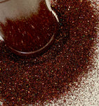 CHOCOLATE HALO Fine Glitter / 1/96" /  Opaque Holographic / 2.25 oz Shaker Bottle / Geode / Nail Art/ Kids' Crafts
