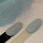 Frozen Ice Fine Color Shift Glitter / 2 oz. Shaker Bottle / Powder Blue to Lavender / Baby Blue Opaque