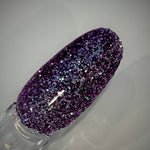 HOCUS POCUS Purple Fine Lime Flash Glitter / 2.25 oz. Bottle / Chameleon Color Shift Nail Art / Solvent Resistant / Opaque / Tumblers