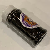 BLACK STRAPLESS Chunky to Fine Glitter Mix / 2 oz Shaker Bottle / High Flash Black